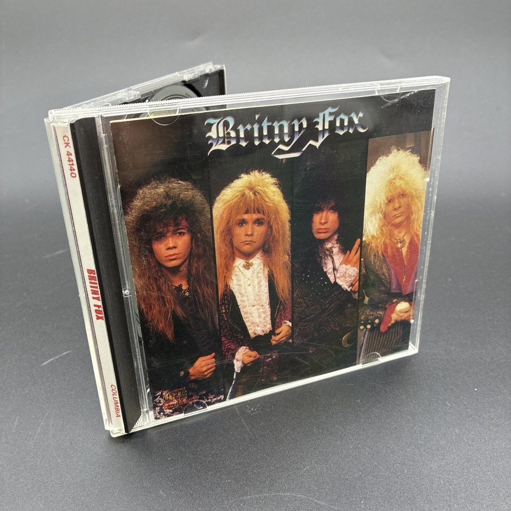 Britny Fox Self Titled CD 1988 Columbia Records Hair Glam Metal OOP